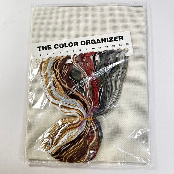 Counted Cross Stitch Elsa Williams Golfing Parners by Arnie Fisk Sealed - Picture 4 of 5